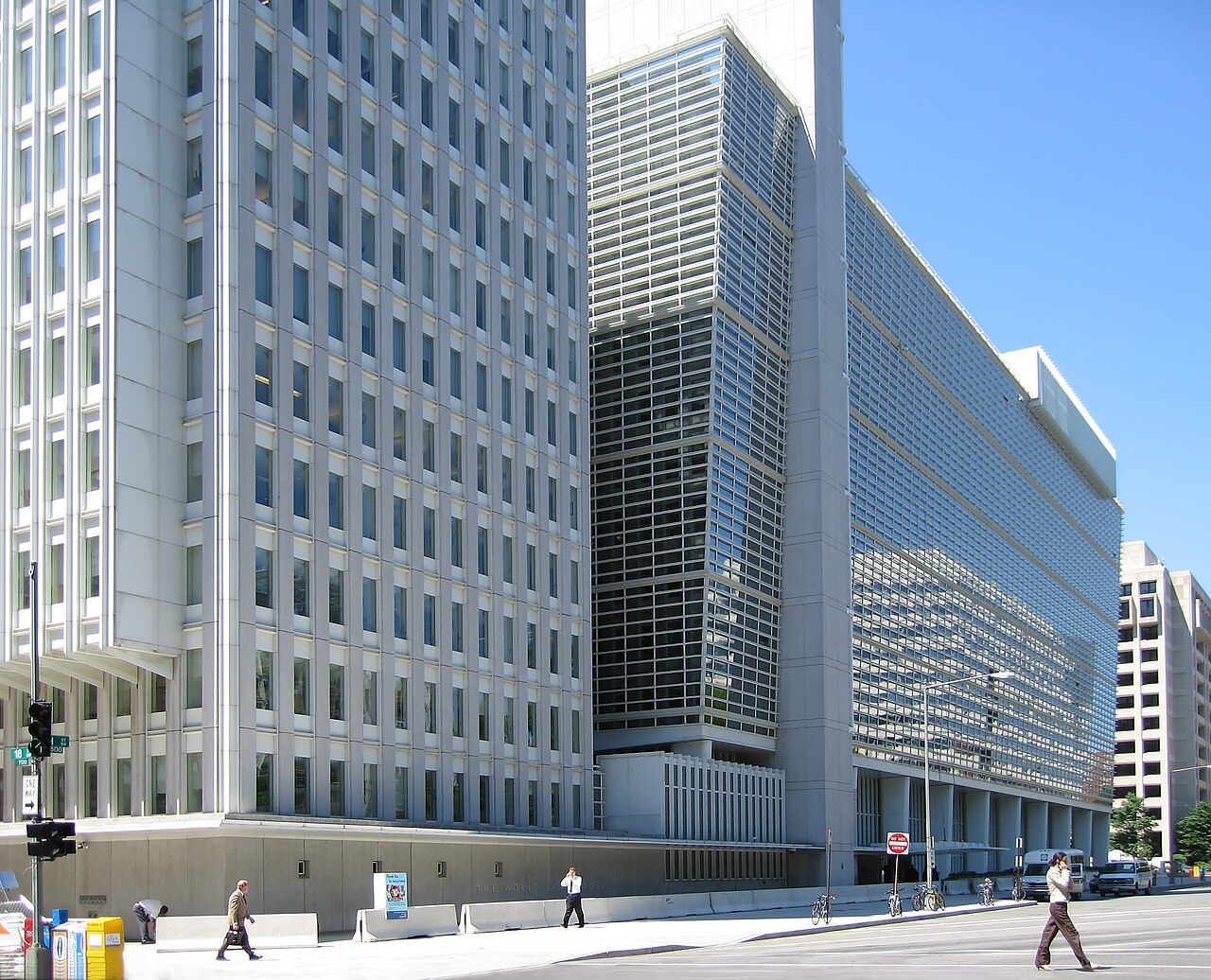 Le siège de la Banque mondiale, Washington