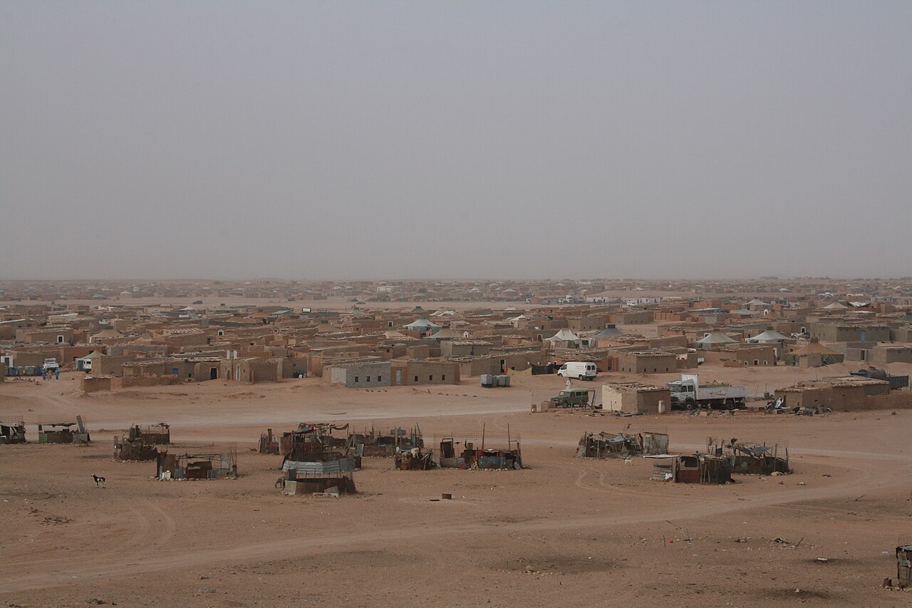 Le camp d'El Aaiún, dans la région de Tindouf