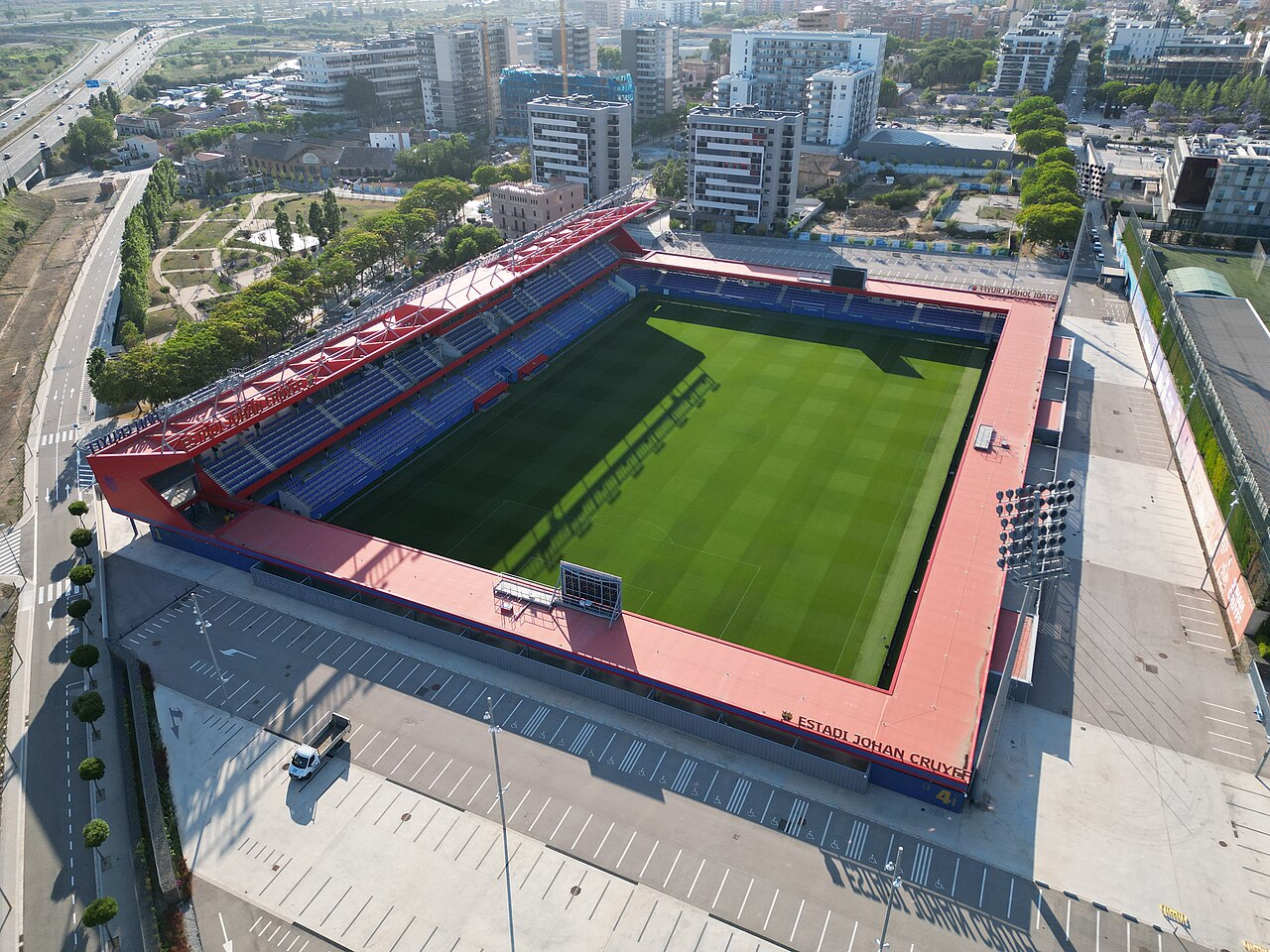 L'Estadi Johan Cruyff, stade des féminines du FC Barcelone