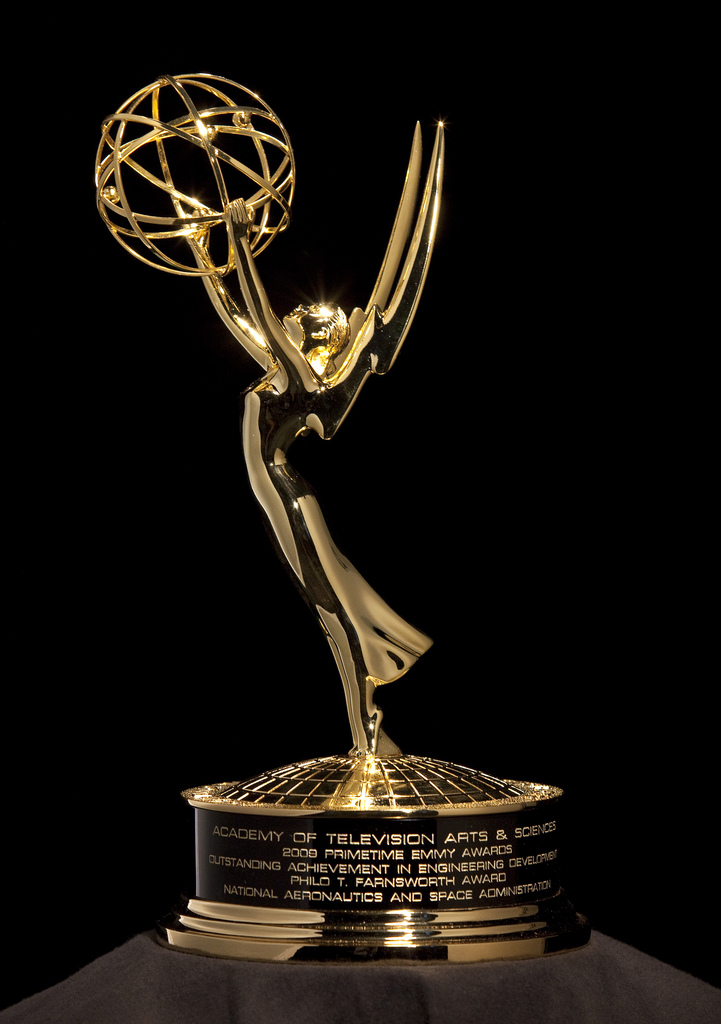 Une statuette des Emmy Awards