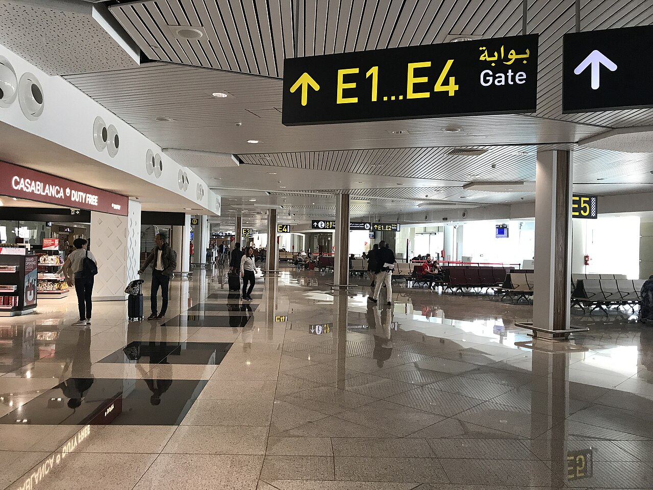 Aéroport Mohammed V de Casablanca, terminal 1