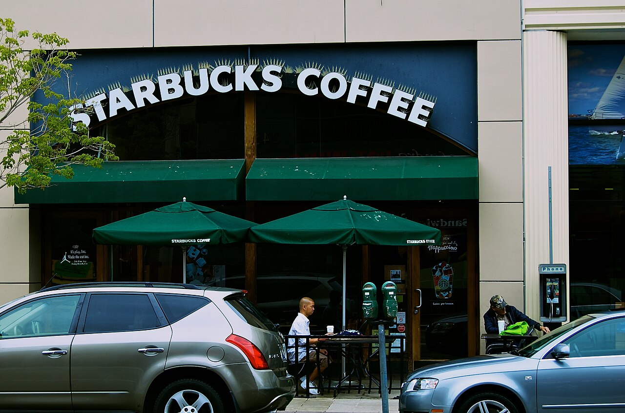 Café Starbucks à Long Beach, Californie