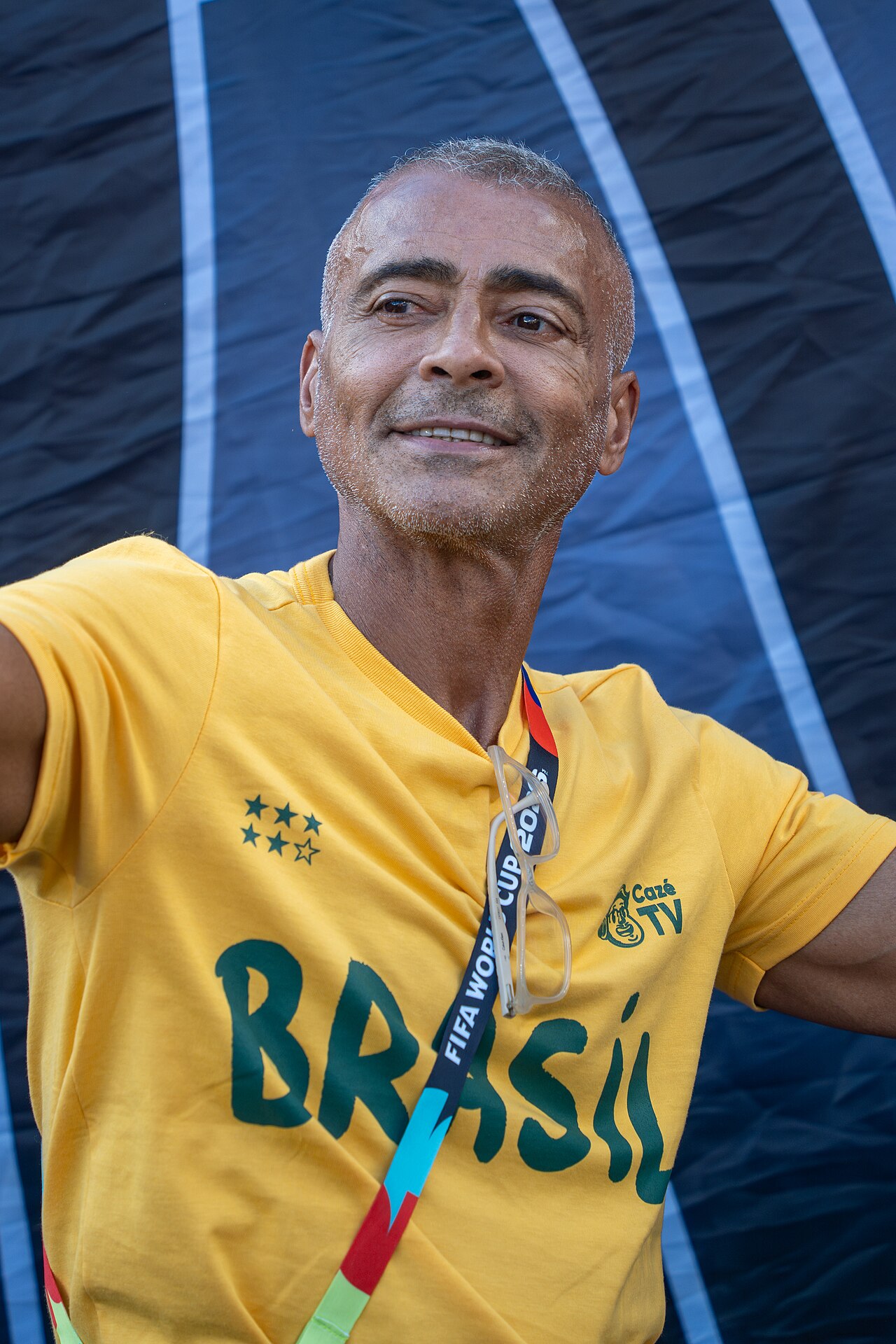 Romário, ancien attaquant du Brésil