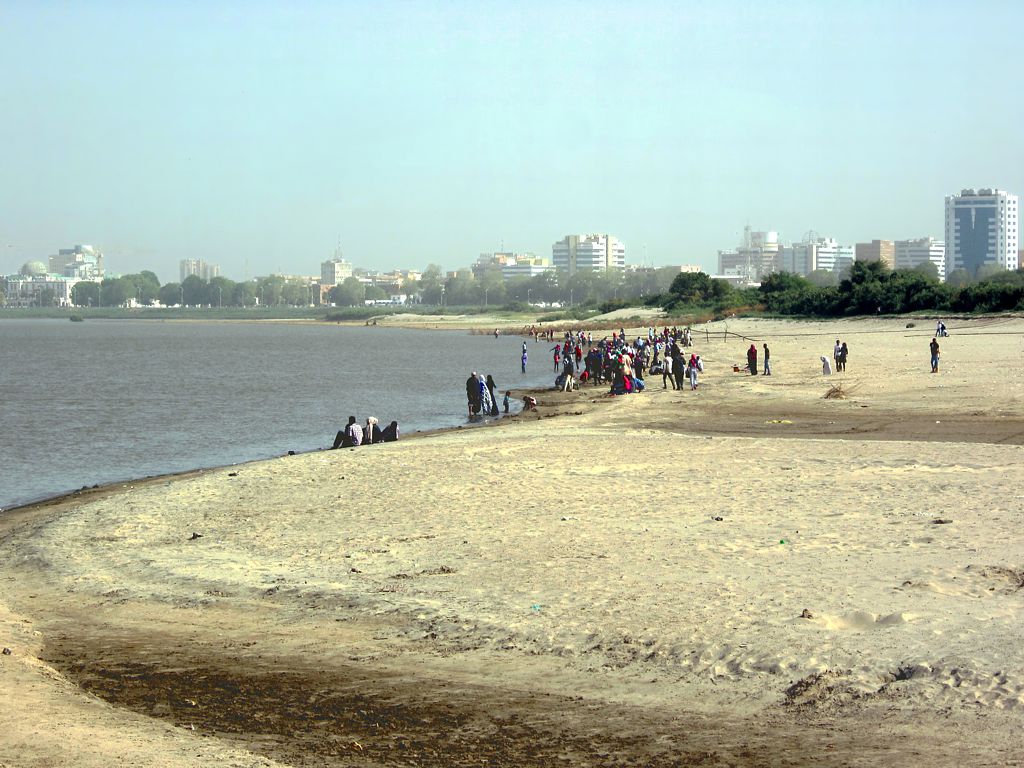 Le Nil à Khartoum, Soudan