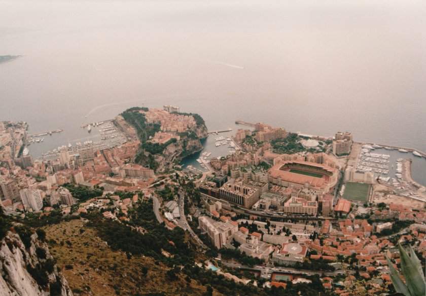 Le stade Louis-II, Monaco