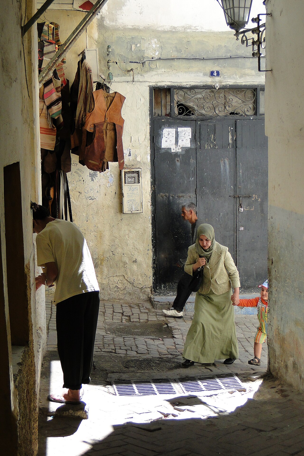 Une rue de la médina de Tanger